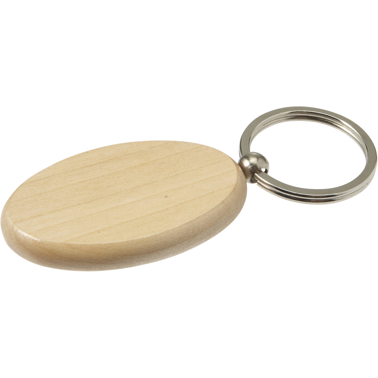 Picture of Oval wooden keyring