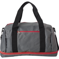 Polyester (600D) sports bag 444613_008 (Red)