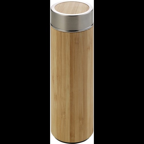 Bamboo bottle with tea infuser (420ml)