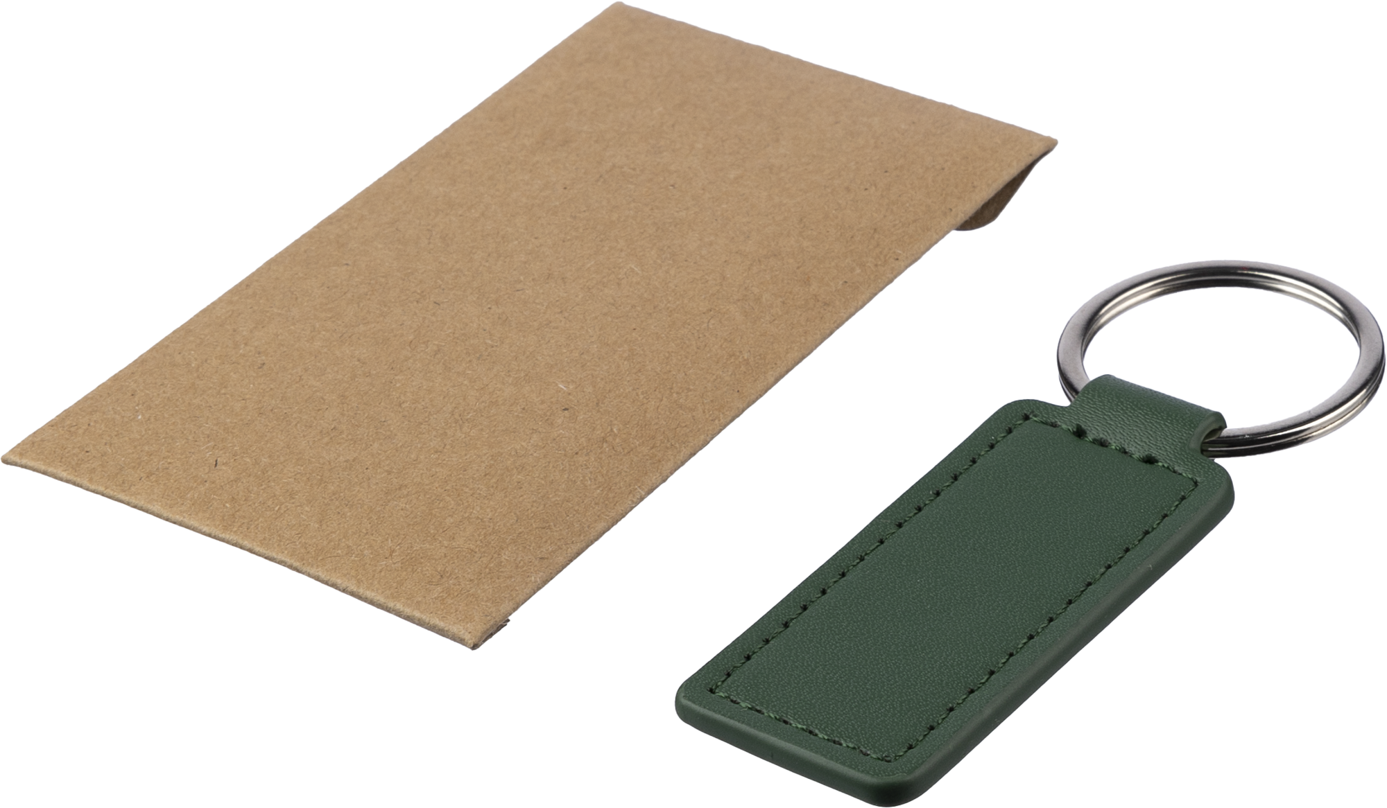 Picture of Apple leather keyring