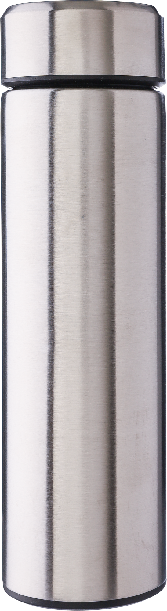 Picture of Stainless steel double walled flask with tea strainer (425ml)