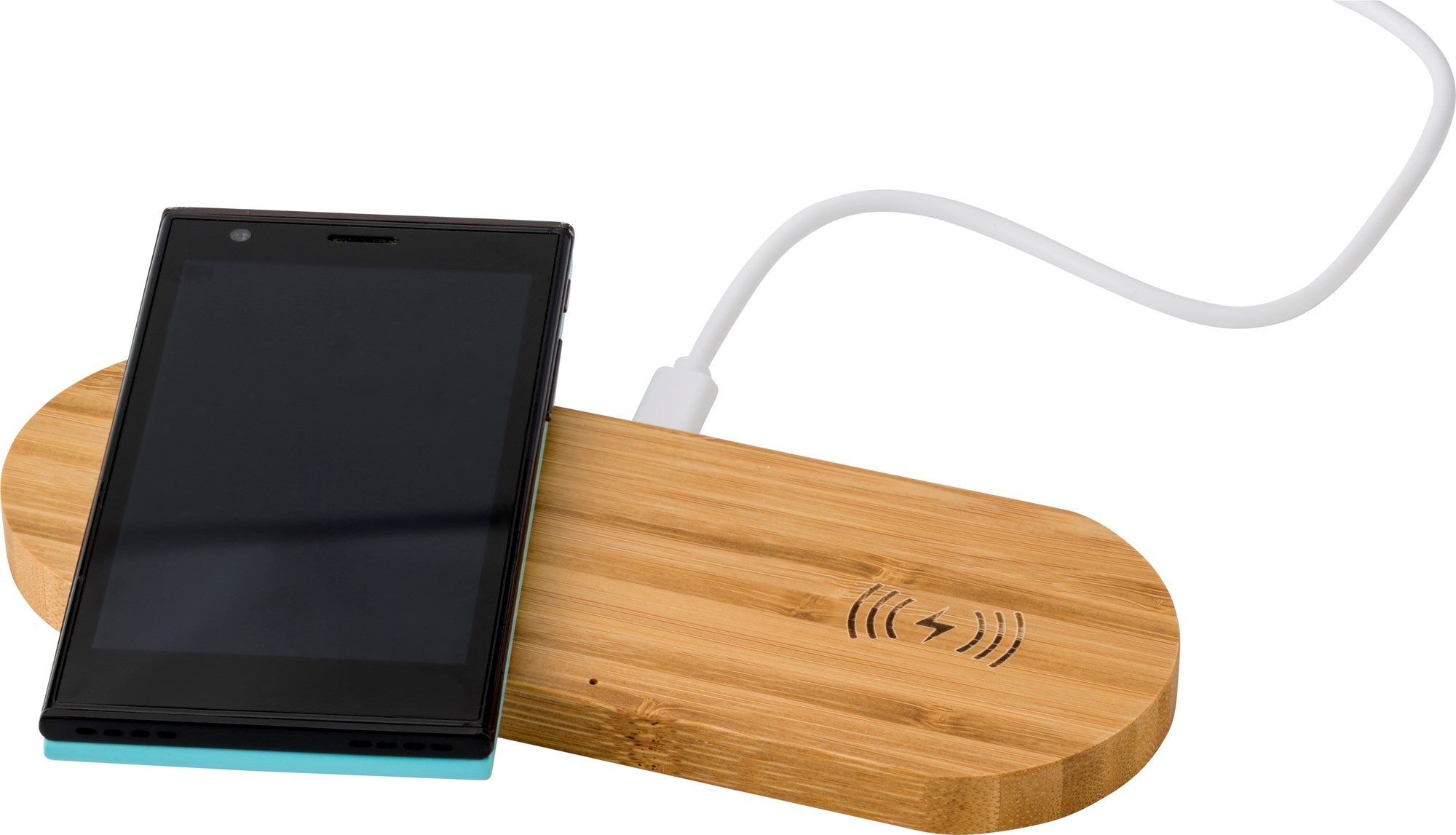 Picture of Bamboo dual wireless charger