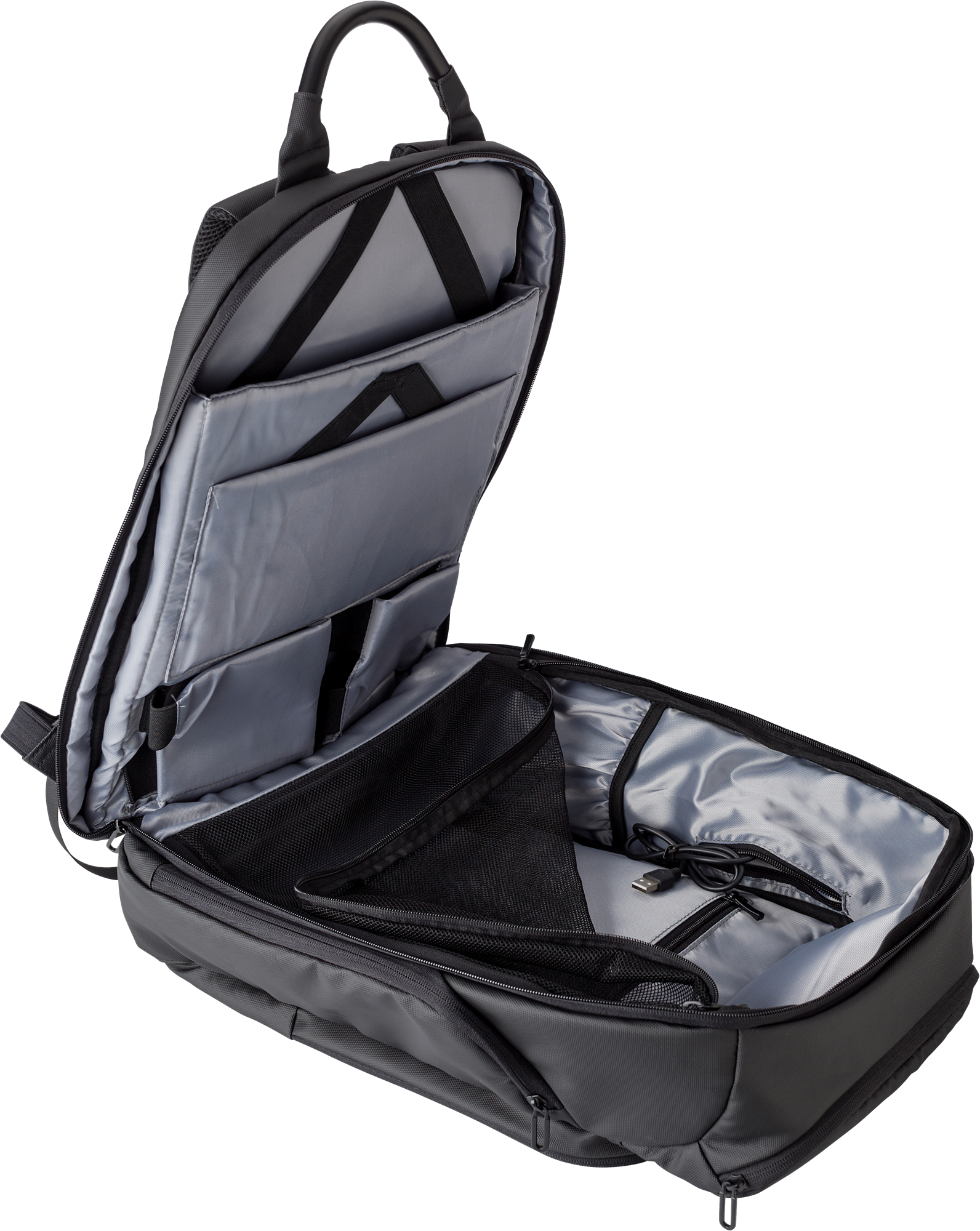 Picture of Backpack with laptop pocket and USB port