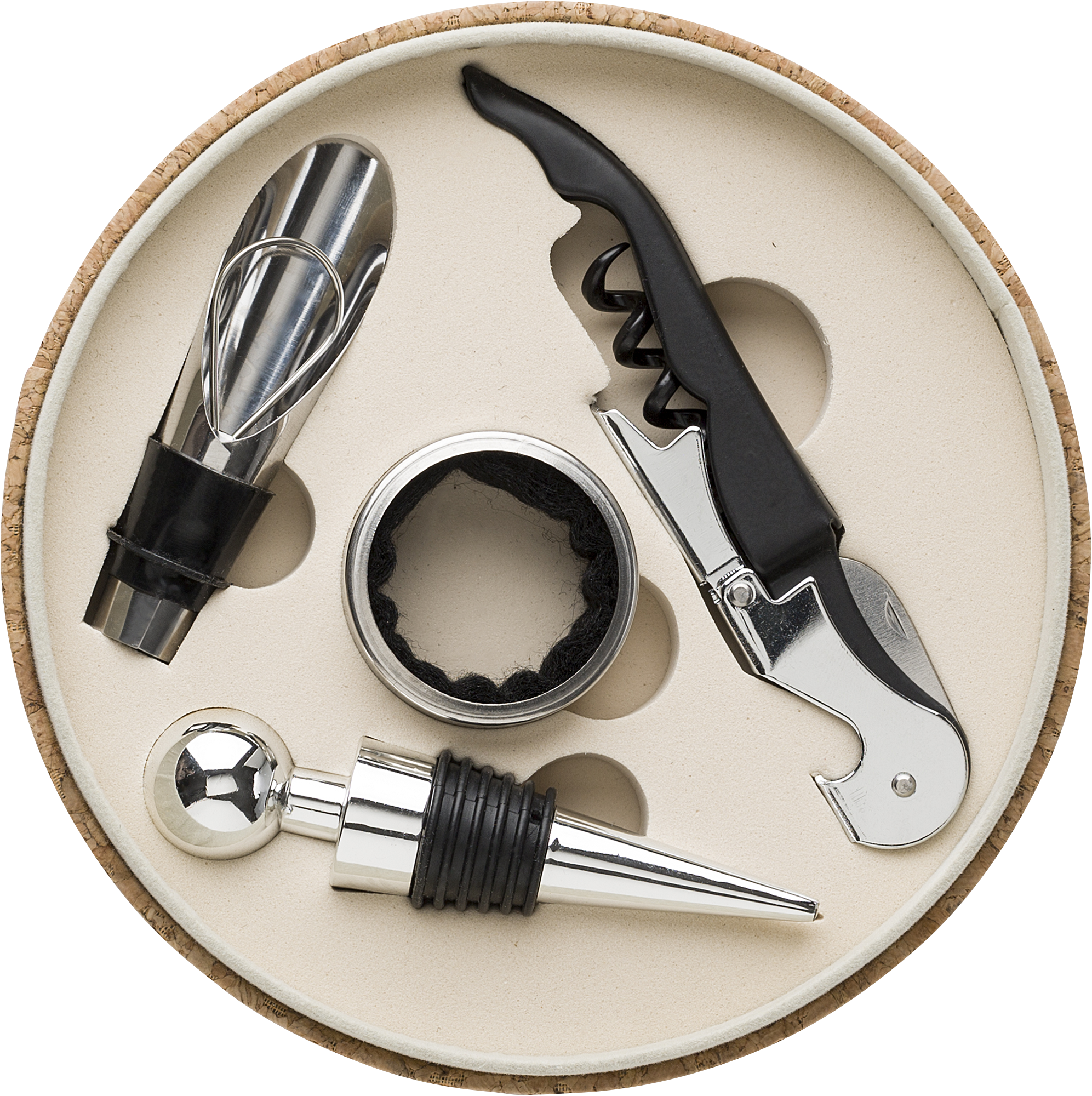 Picture of Cork wine set