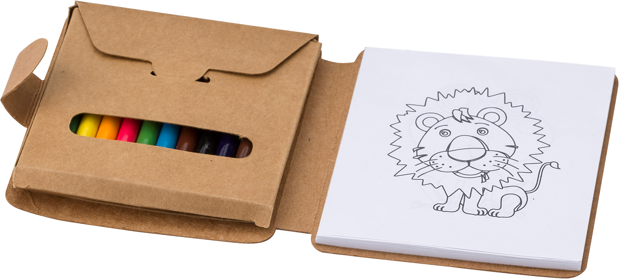 Picture of Cardboard colouring set