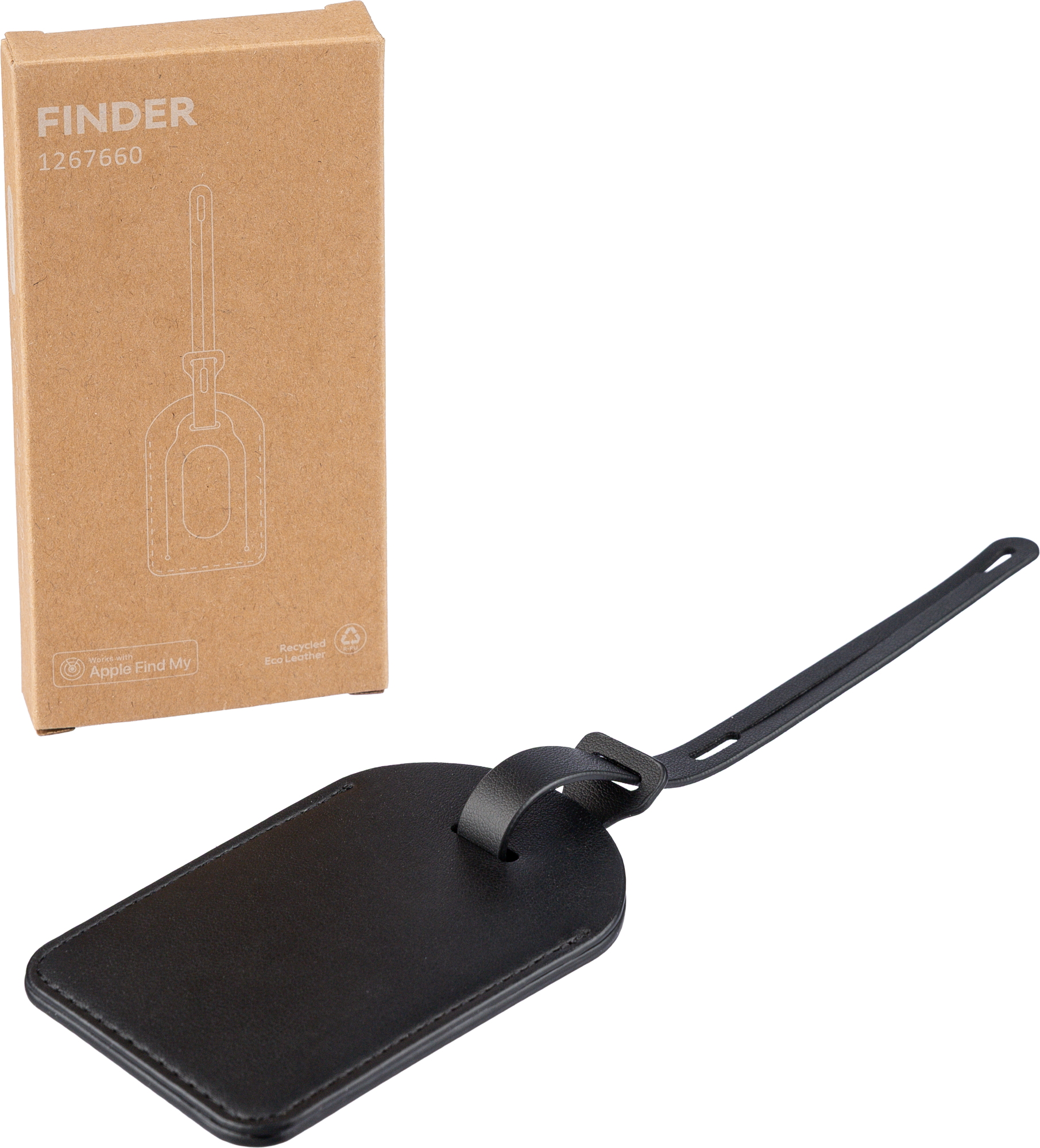 Picture of Recycled PU luggage tag (Built-in Apple Find My)