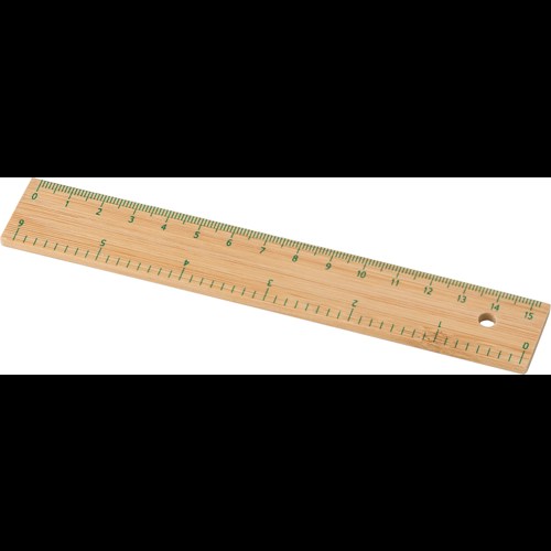 Bamboo ruler (15cm)