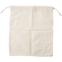 Organic cotton drawstring mesh bag 9337_013 (Khaki)