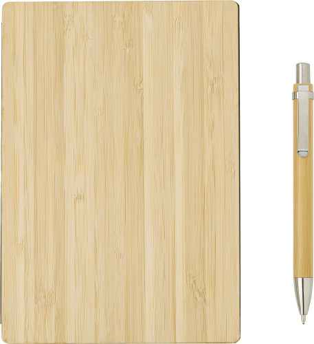 Picture of Bamboo covered notebook