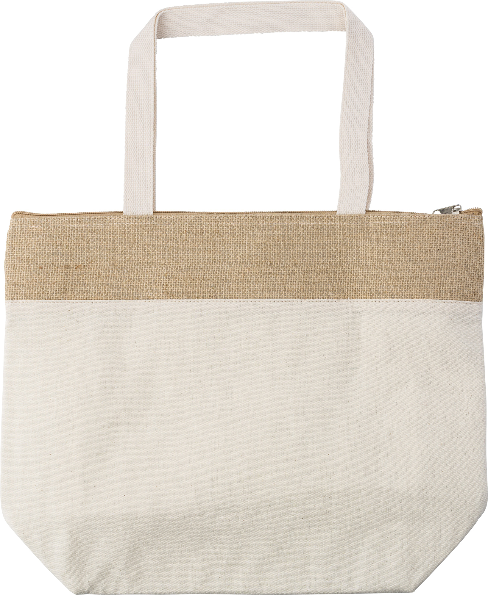 Picture of Jute shopper cool bag. (220gsm/6.49oz)
