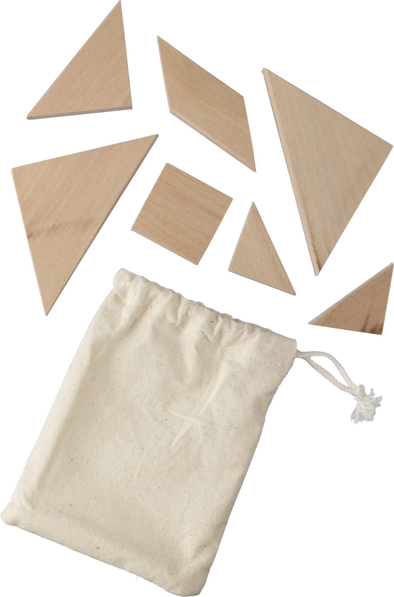 Picture of Wooden tangram puzzle