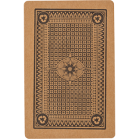 Recycled paper playing cards 710073_011 (Brown)
