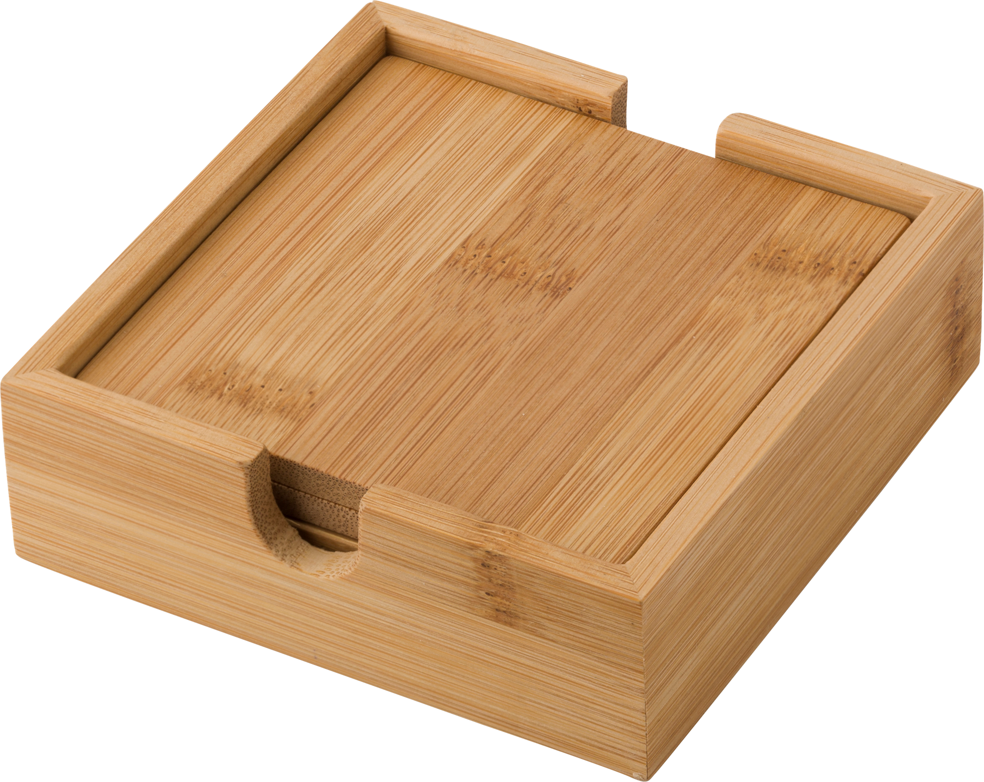Picture of Bamboo coaster set (4pc)