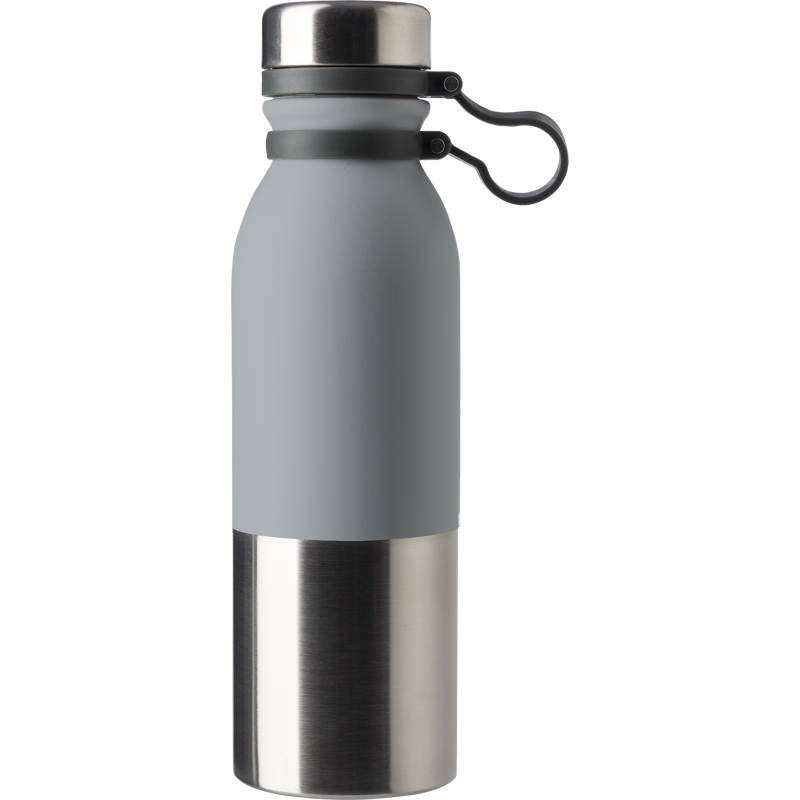 Stainless steel double walled bottle (600ml) 738371_003 (Grey)