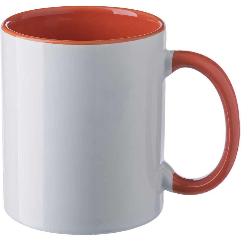 Ceramic mug (300ml) 864564_007 (Orange)