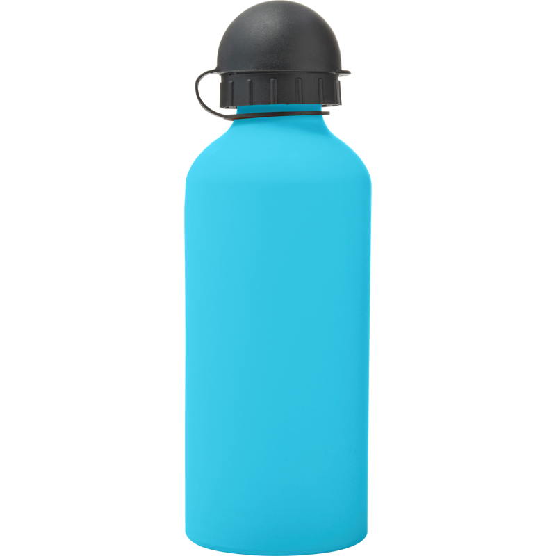 Aluminium single walled water bottle (600ml) 8567_018 (Light blue)