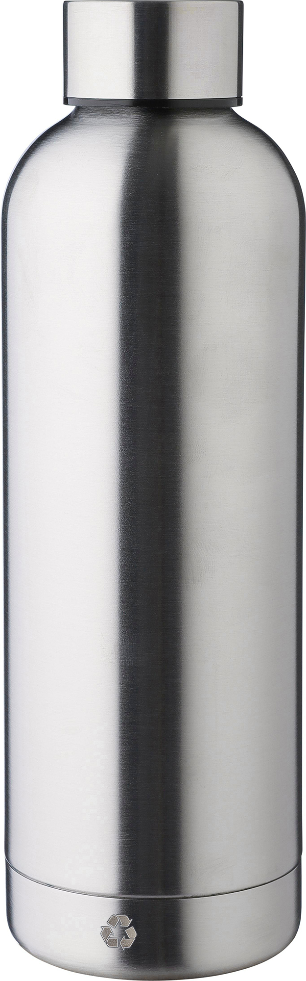 Picture of Recycled stainless steel double walled bottle (500ml)