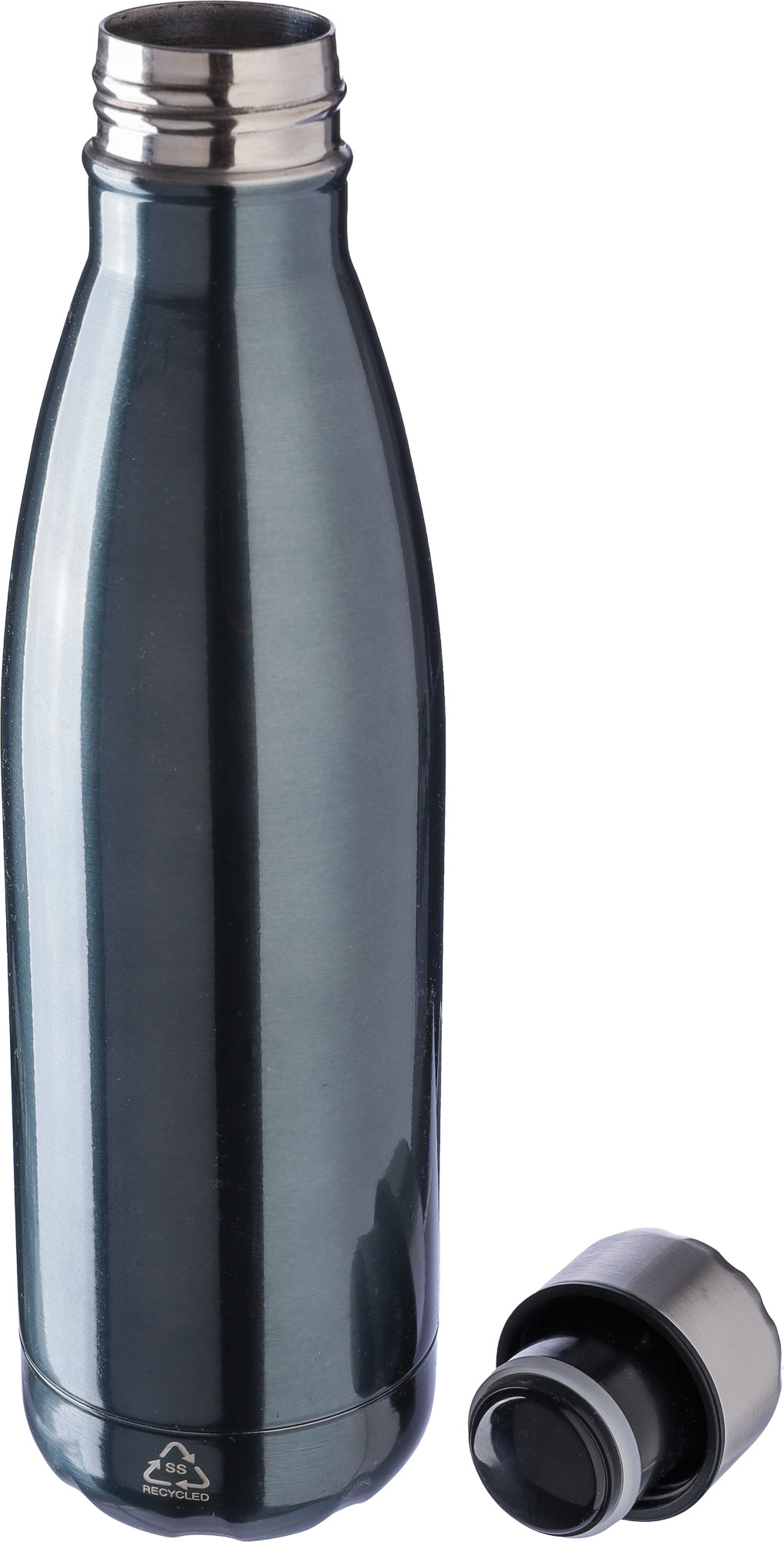 Picture of Recycled stainless steel double walled bottle (500ml)
