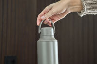 Stainless steel double walled bottle (500ml) 1274051_411 (Gunmetal grey)