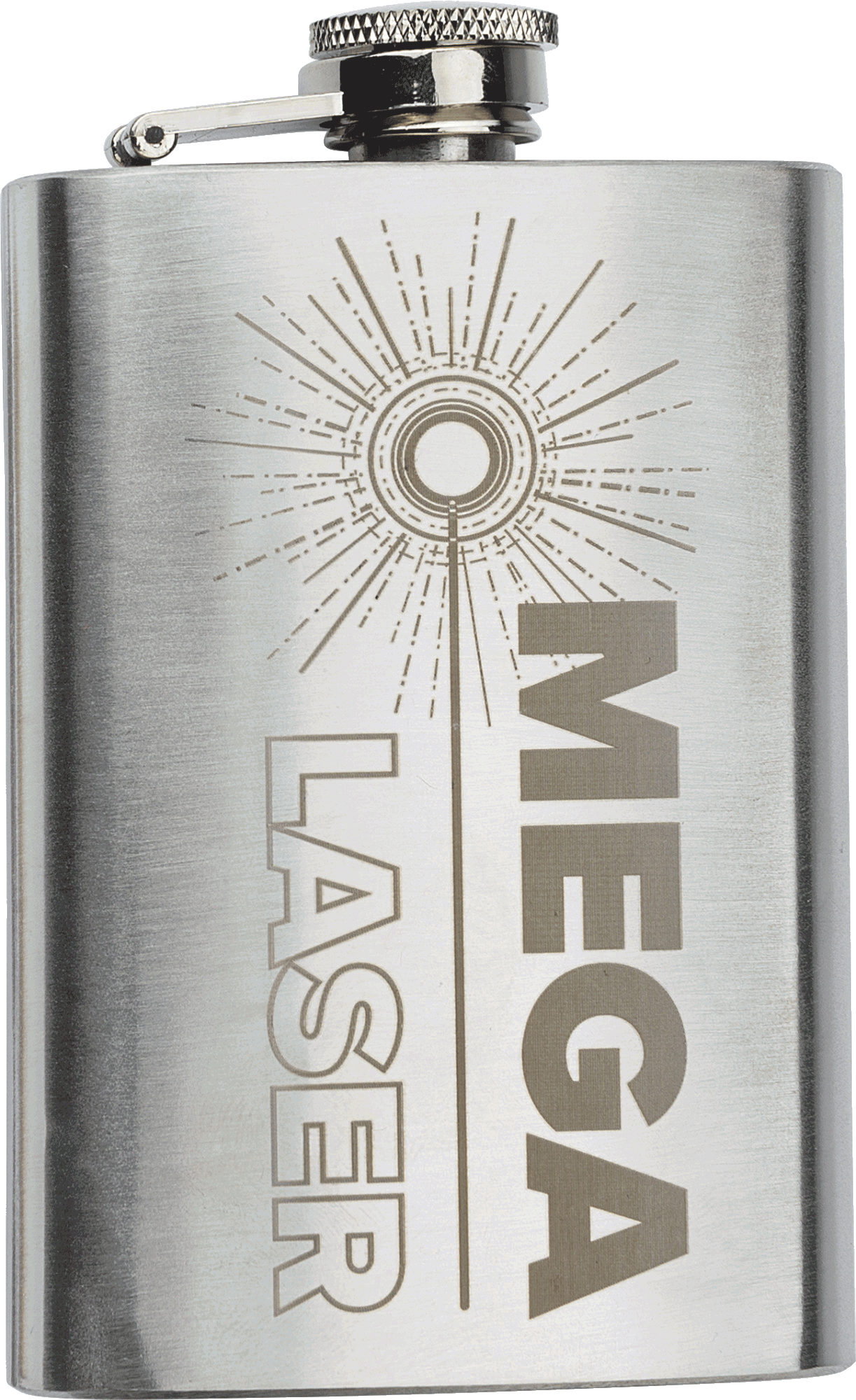 Picture of Steel hip flask (100ml)
