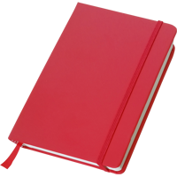Soft feel notebook (approx. A5) 3076_008 (Red)