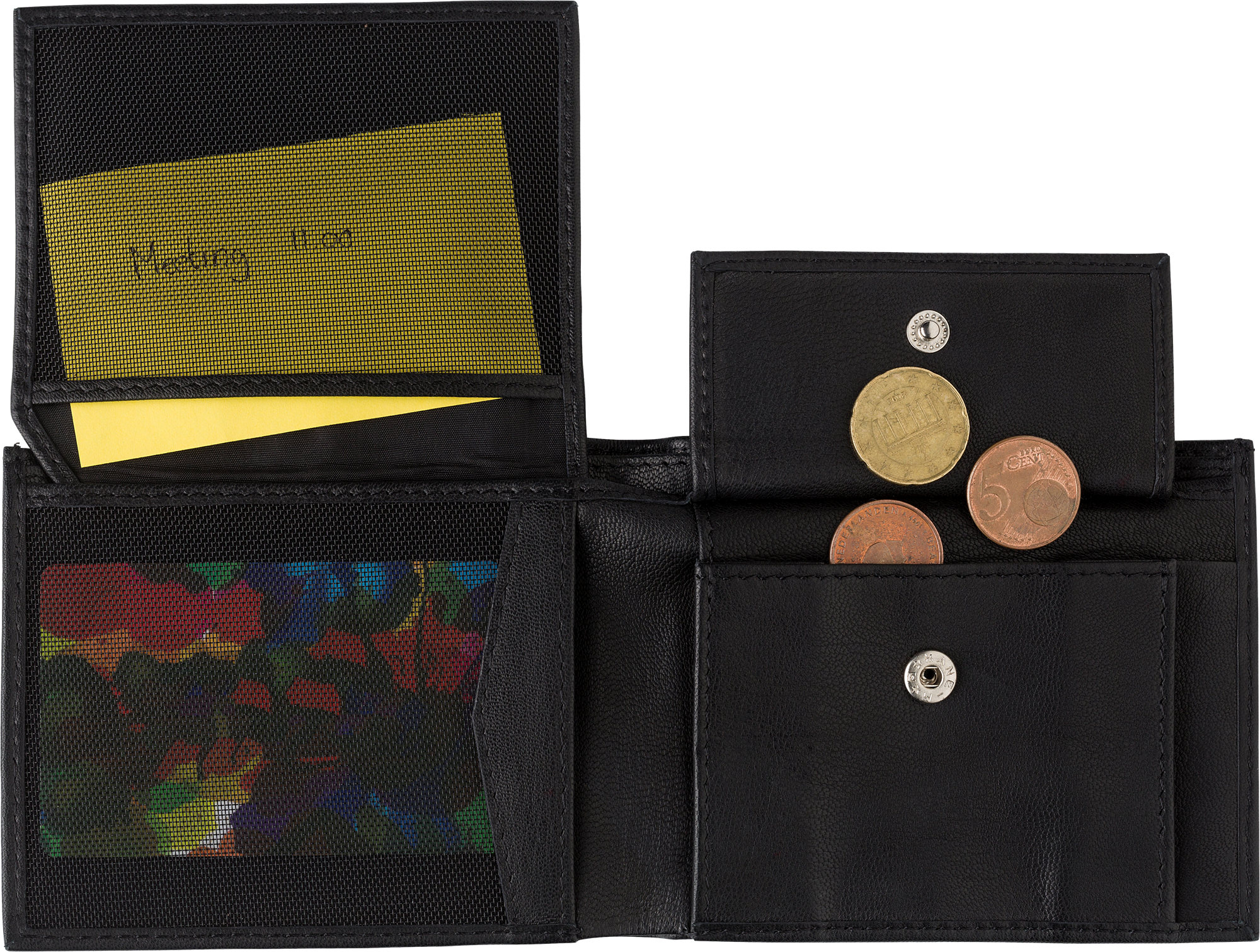 Picture of Leather RFID credit card wallet