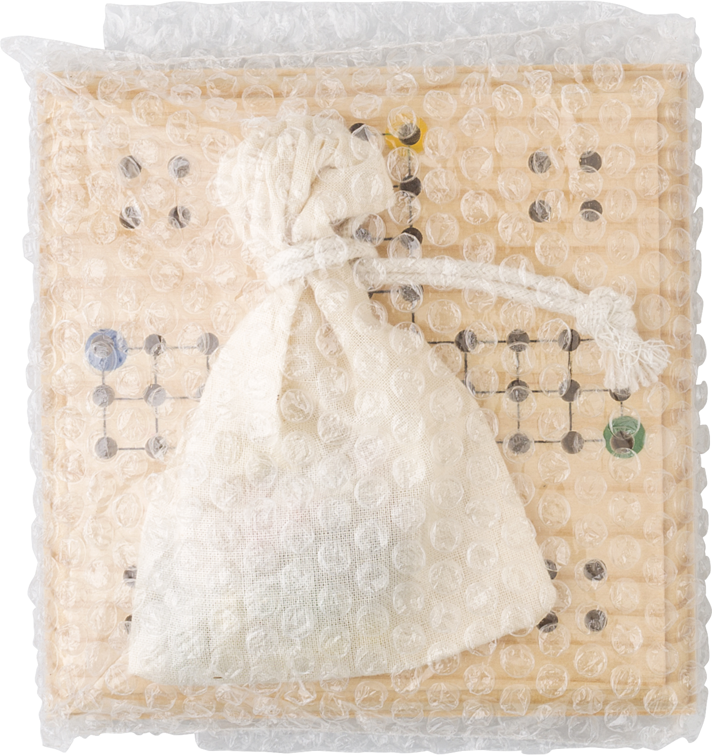 Picture of Wooden ludo game