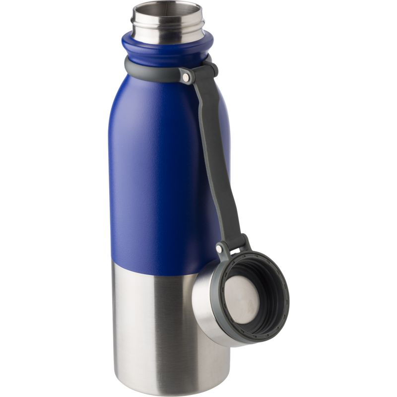 Stainless steel double walled bottle (600ml) 738371_005 (Blue)