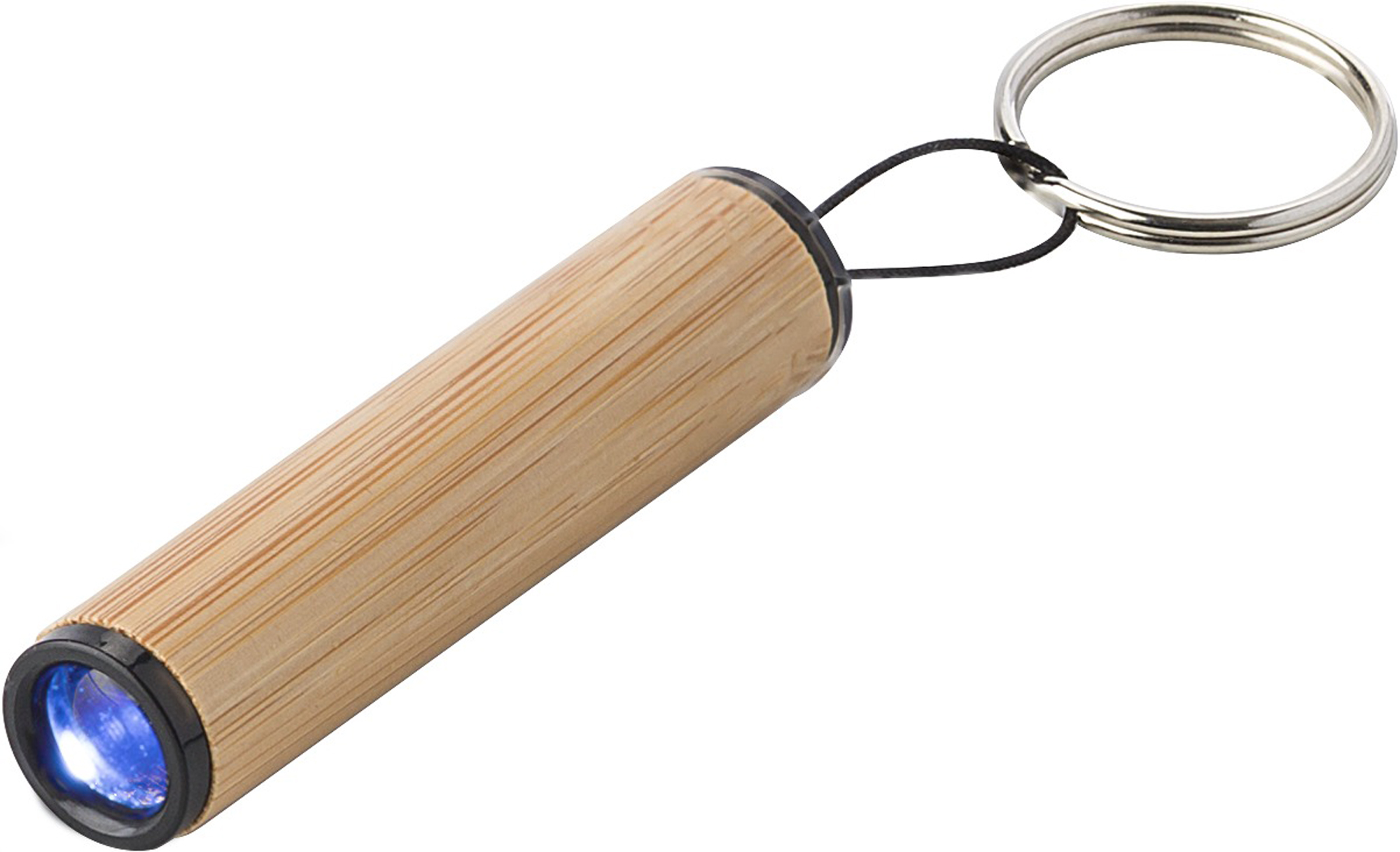 Picture of Bamboo mini torch keyring