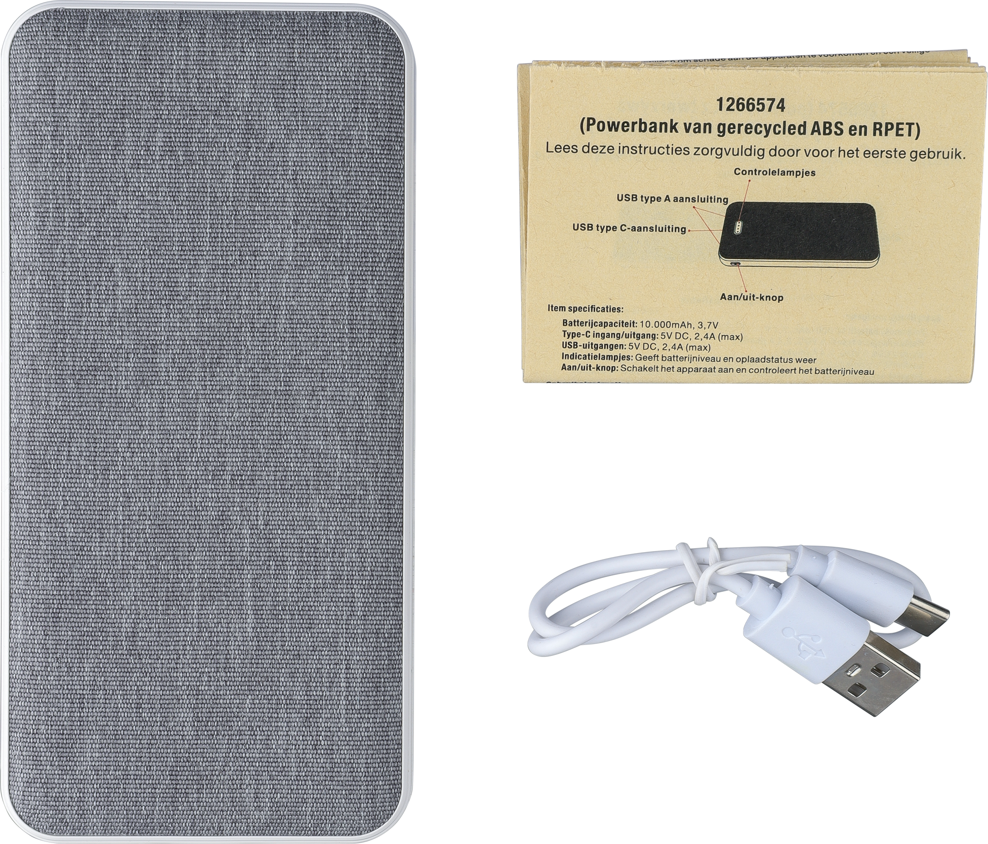 Picture of Recycled power bank (10000 mAh)