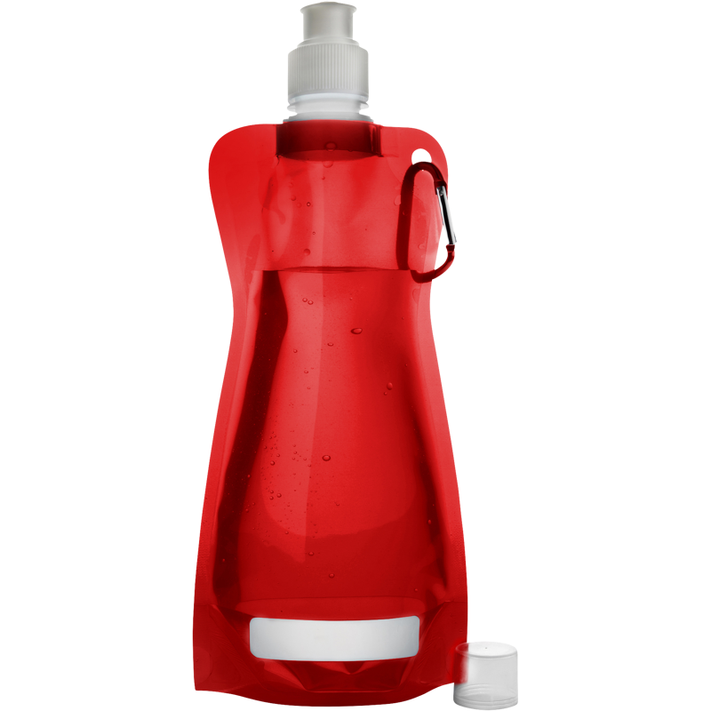 Foldable water bottle (420ml) 7567_008 (Red)