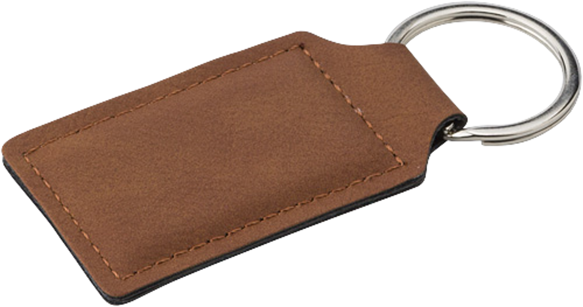 Picture of Oblong PU keyring