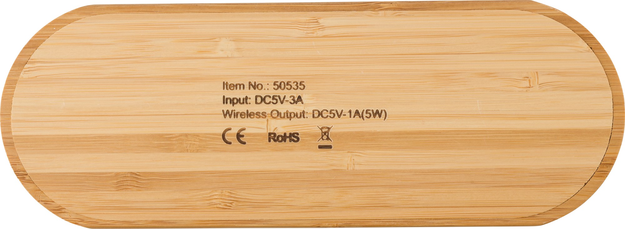 Picture of Bamboo dual wireless charger
