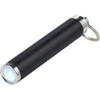 LED flashlight with key ring 8297_001 (Black)