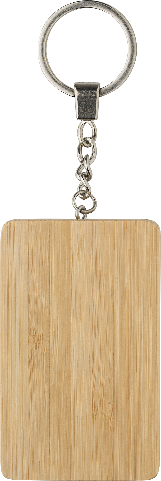 Picture of Bamboo keyring with charging cables