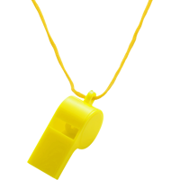 Plastic whistle 7060_006 (Yellow)