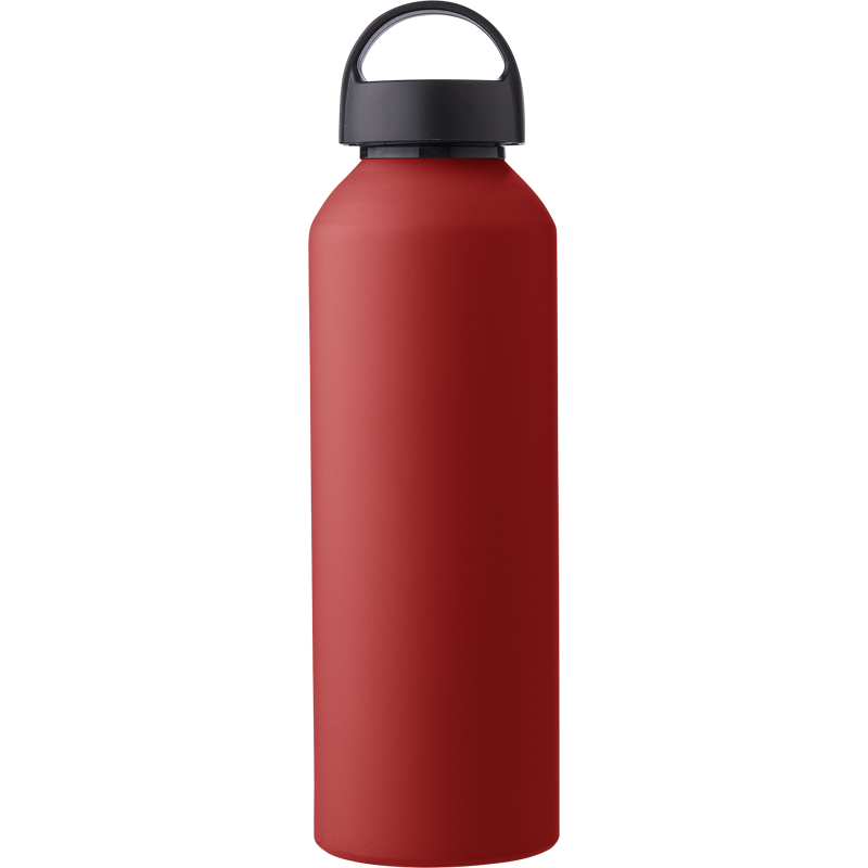 Recycled aluminium single walled bottle (800ml) 965875_008 (Red)