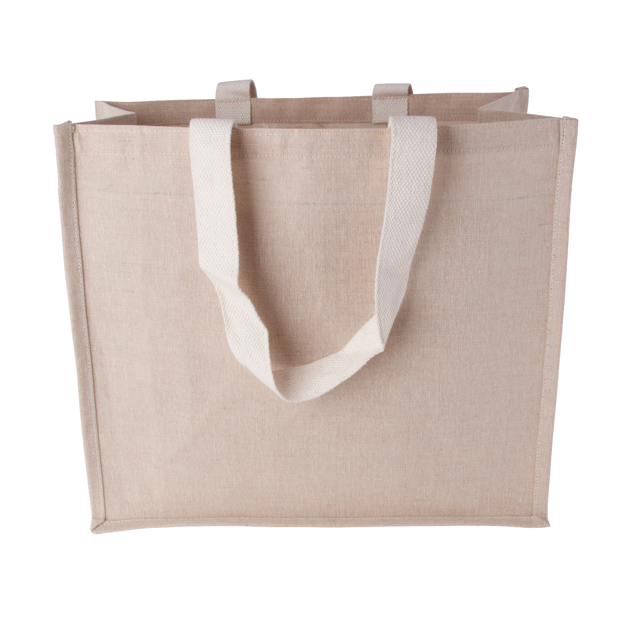 Picture of Canvas shopper with woven handles