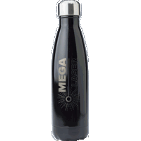 Stainless steel double walled bottle (500ml) 8223_001 (Black)