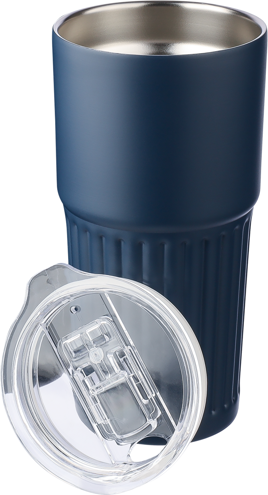 Picture of Recycled stainless steel double walled drinking mug (500ml)