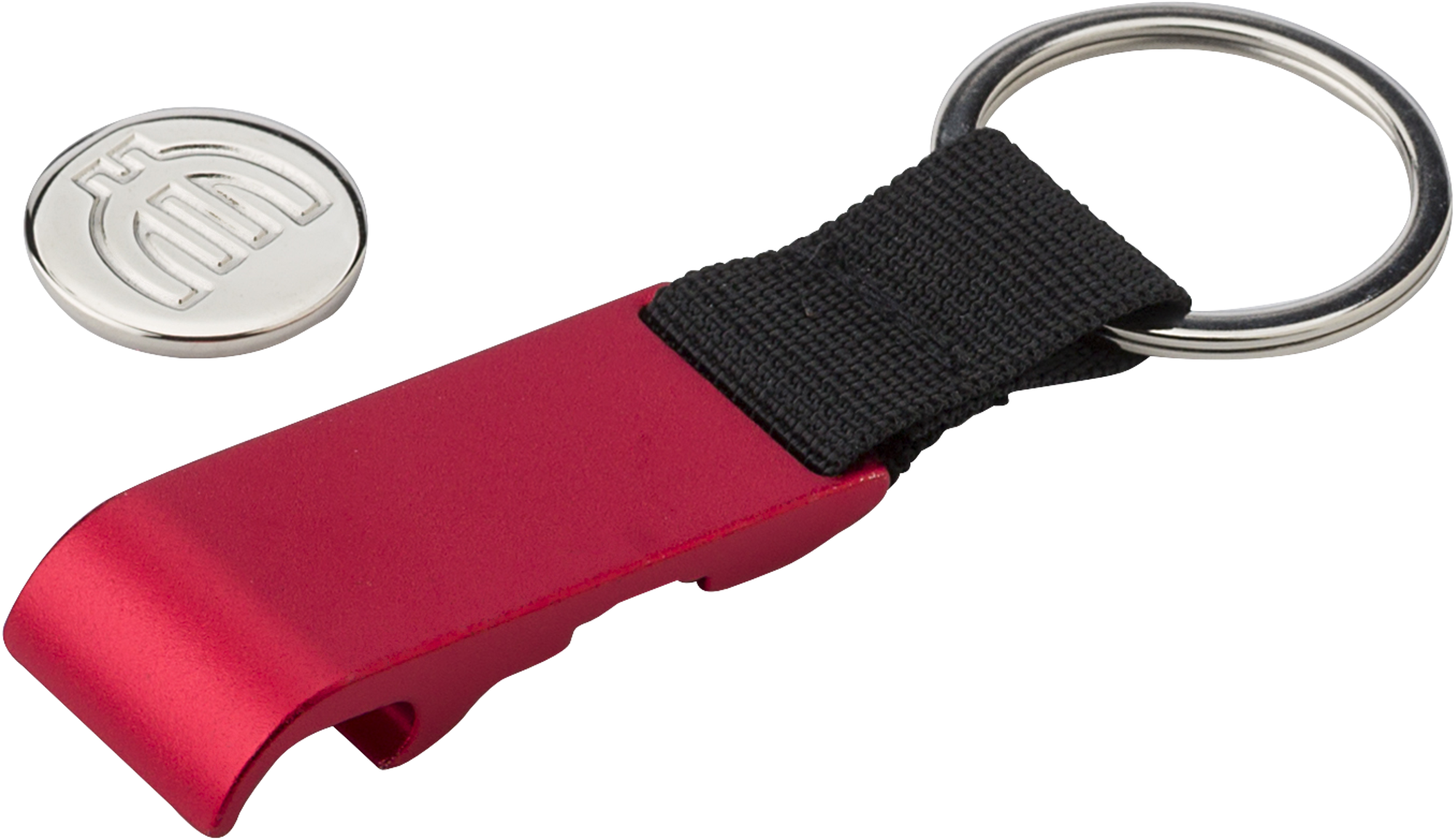 Picture of Metal bottle opener keyring