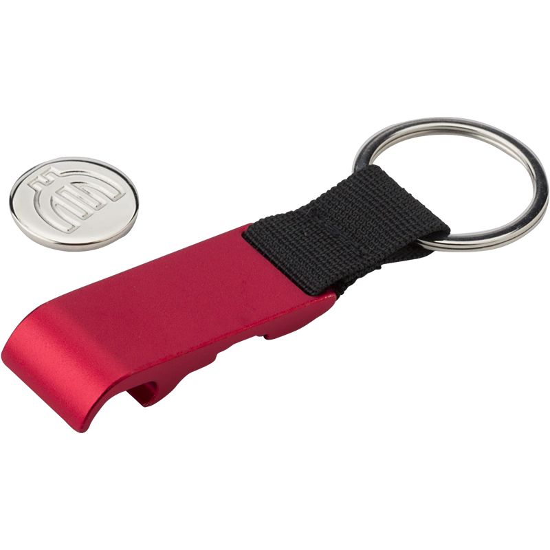 Metal key holder 483840_008 (Red)