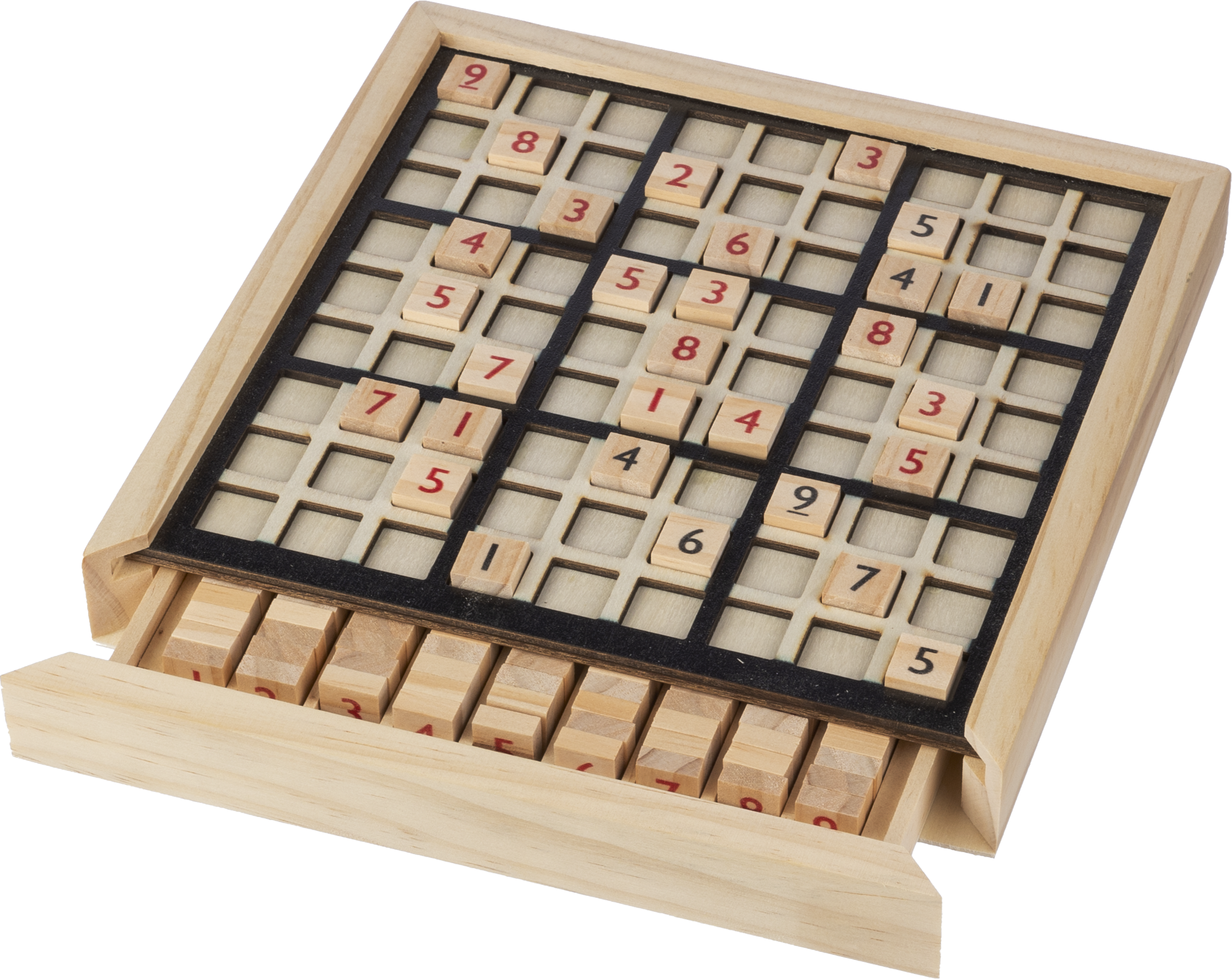 Picture of Wooden sudoku game