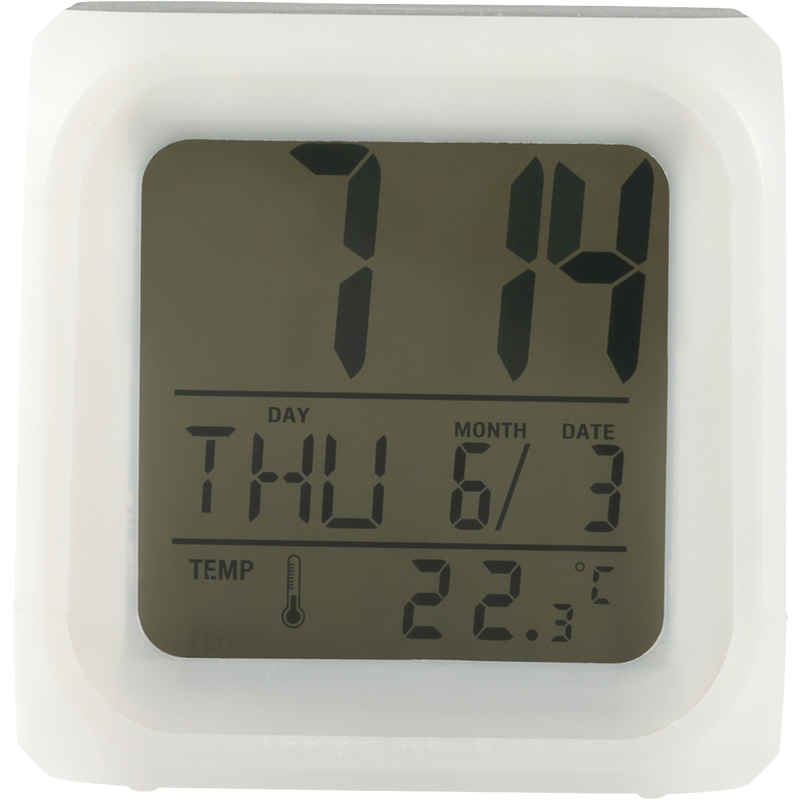 Cube alarm clock 8533_002 (White)