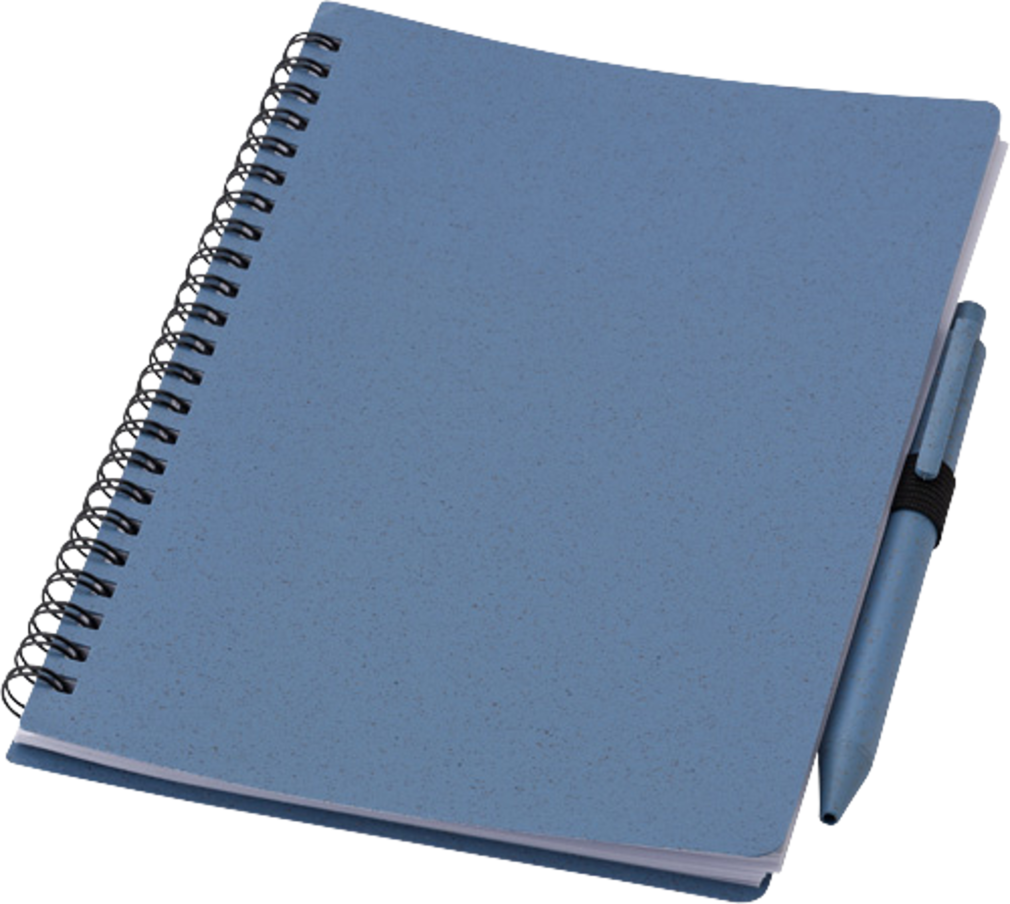 Picture of Wheat straw notebook with pen (approx. A5)