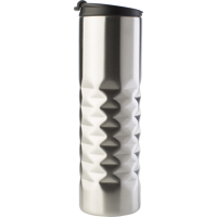 Stainless steel double walled thermos mug (460ml) 7789_032 (Silver)