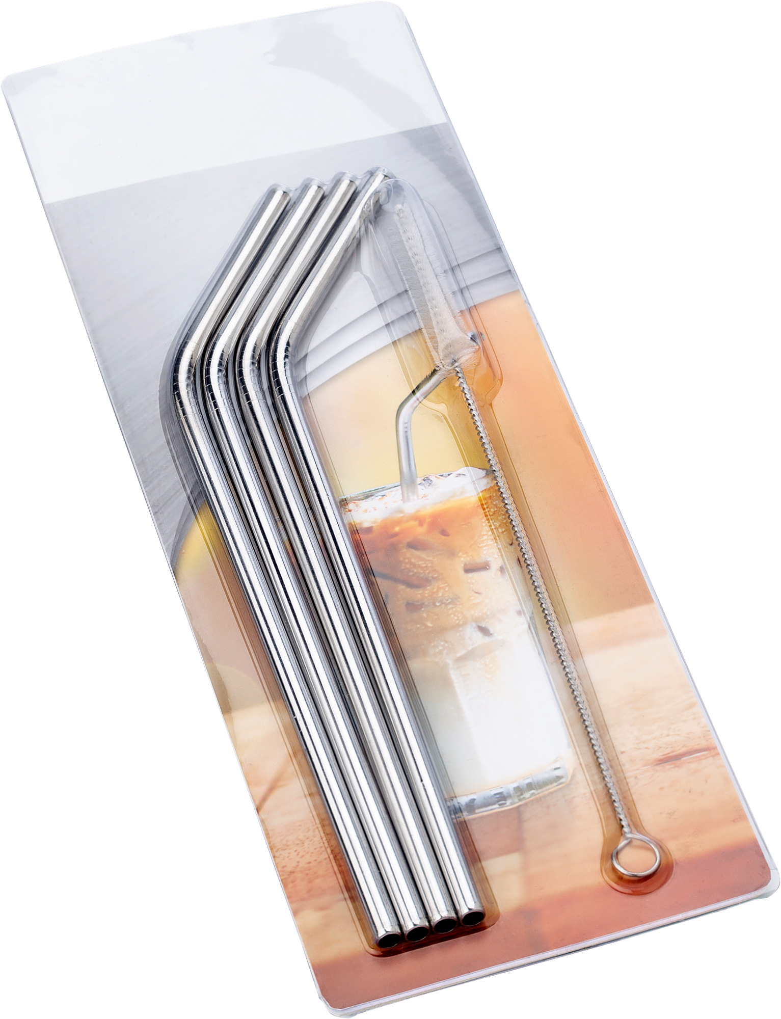 Picture of Four drinking straws