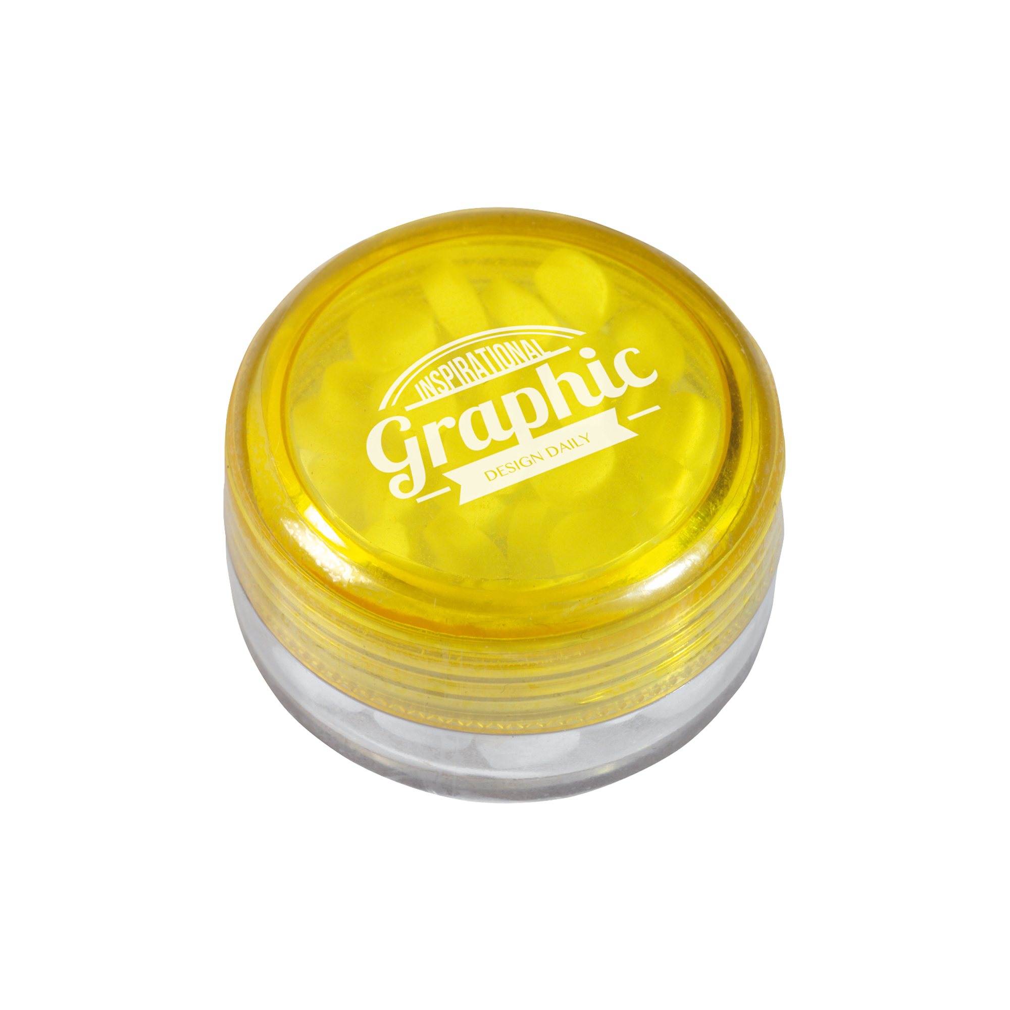 Picture of Round pot with sugar free mints