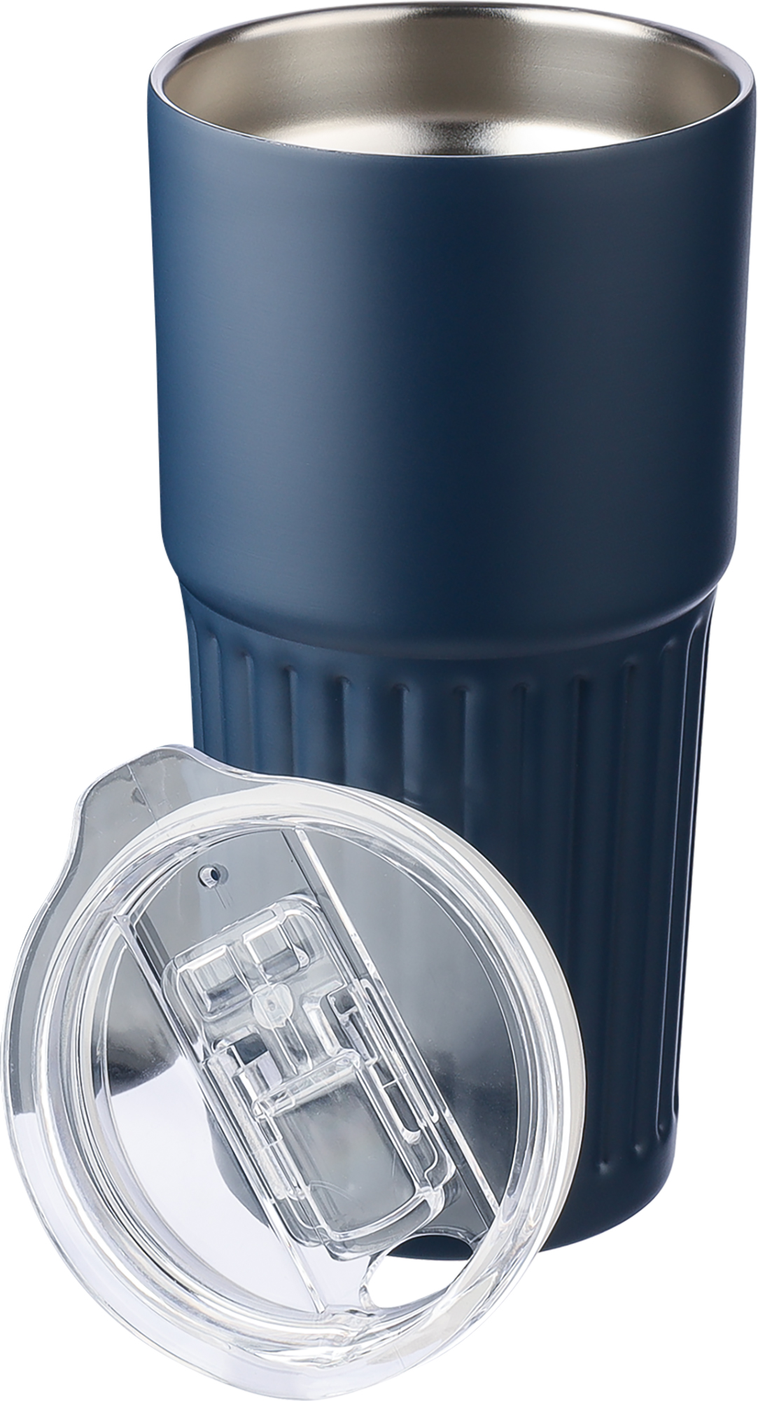 Picture of Recycled stainless steel double walled drinking mug (500ml)