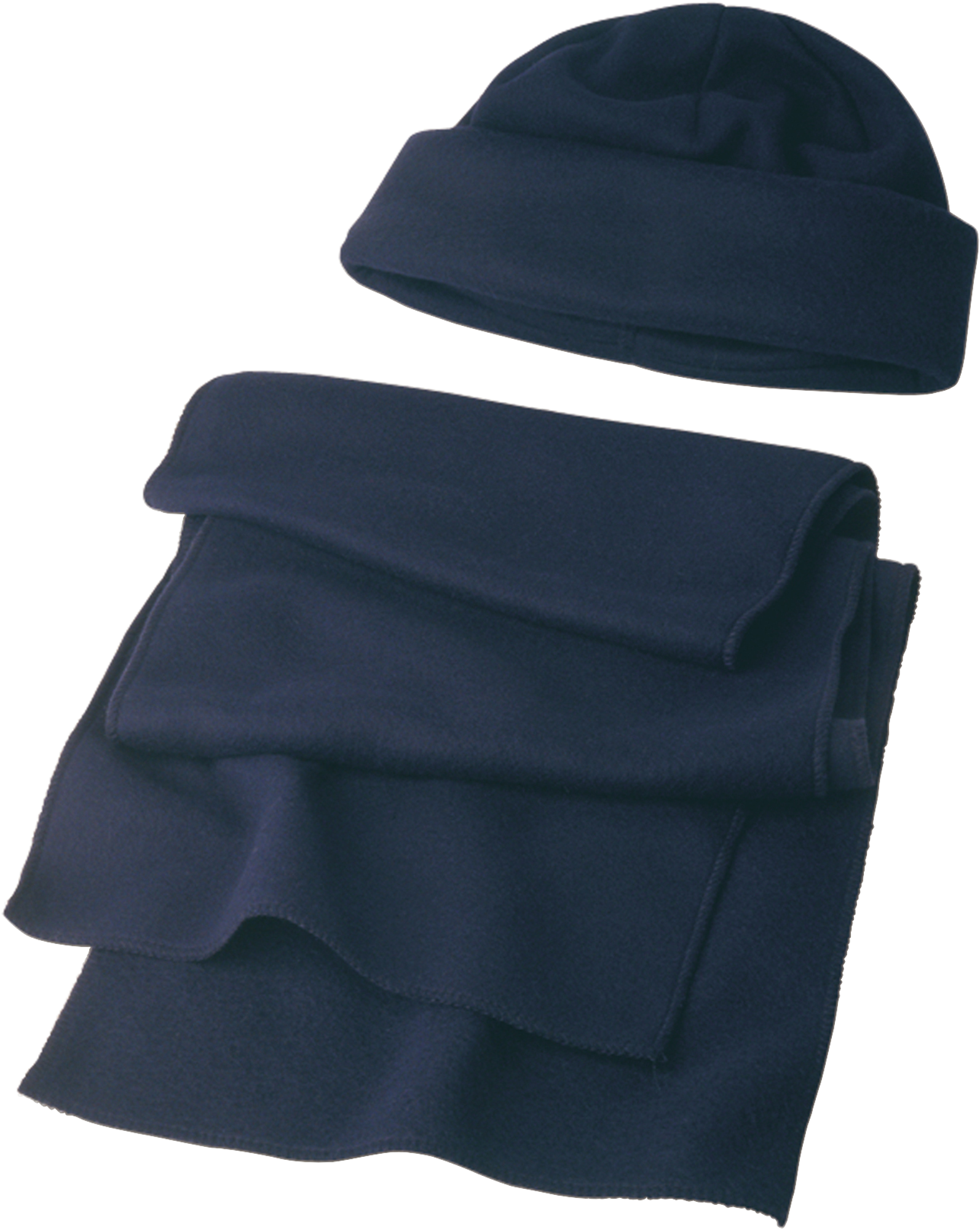 Picture of Fleece beanie and scarf